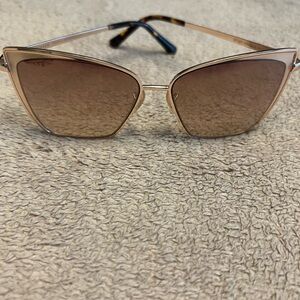 Diff Chic Gold Cat-Eye Sunglasses